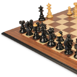 Antique Reproduction Wood Chess Sets