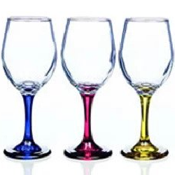 Rainbow Vienna Wine Glasses