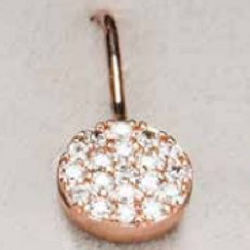Rose Gold Droplet Earrings