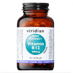 Hi-Potency Vitamin B12 1000ug Veg Caps